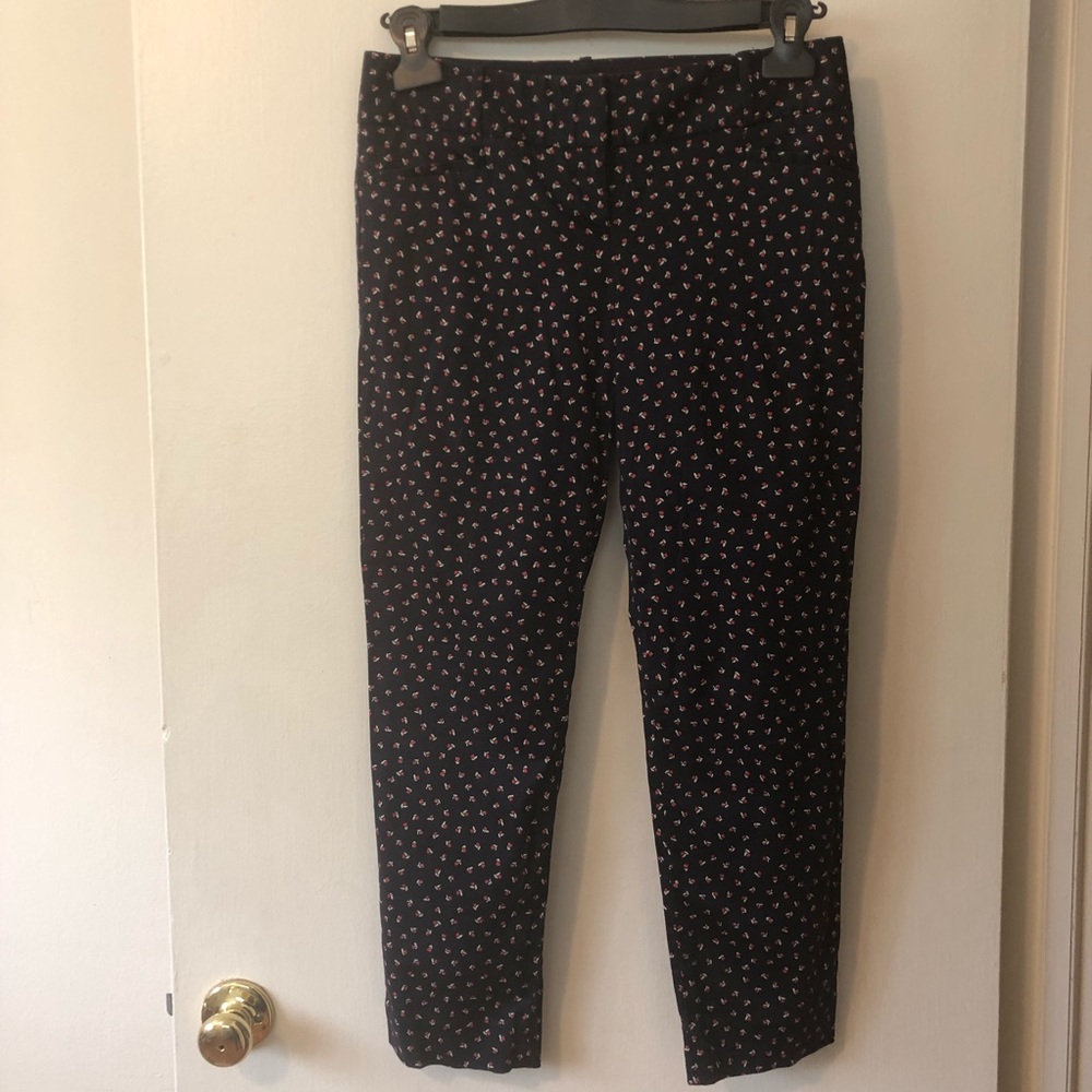 The Limited Drew Fit tulip floral pants, 4